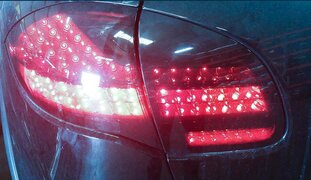 Thumbnail 2: 2011-2014 PORSCHE CAYENNE (958) LEFT - INNER TRUNK TAILLIGHT LIGHT LAMP (SMOKED)