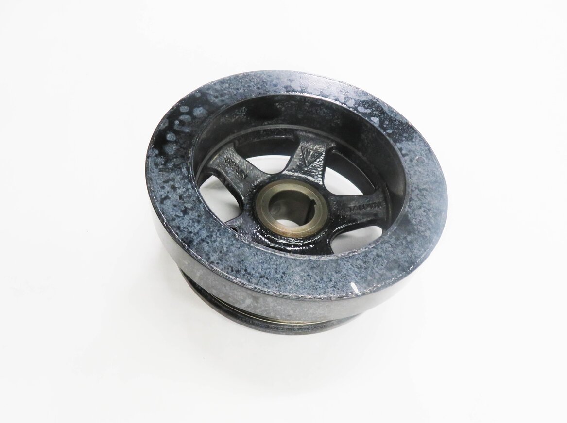 Thumbnail 3: 2011-2018 PORSCHE CAYENNE (958) 4.8L M48 V8 ENGINE - HARMONIC BALANCER PULLEY