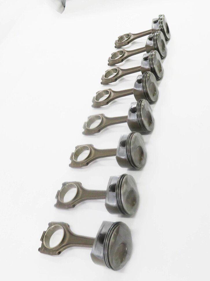 Thumbnail 5: 2008-2012 PORSCHE CAYENNE PANAMERA (958 970 G1) 4.8L M48 V8 ENGINE PISTON SET