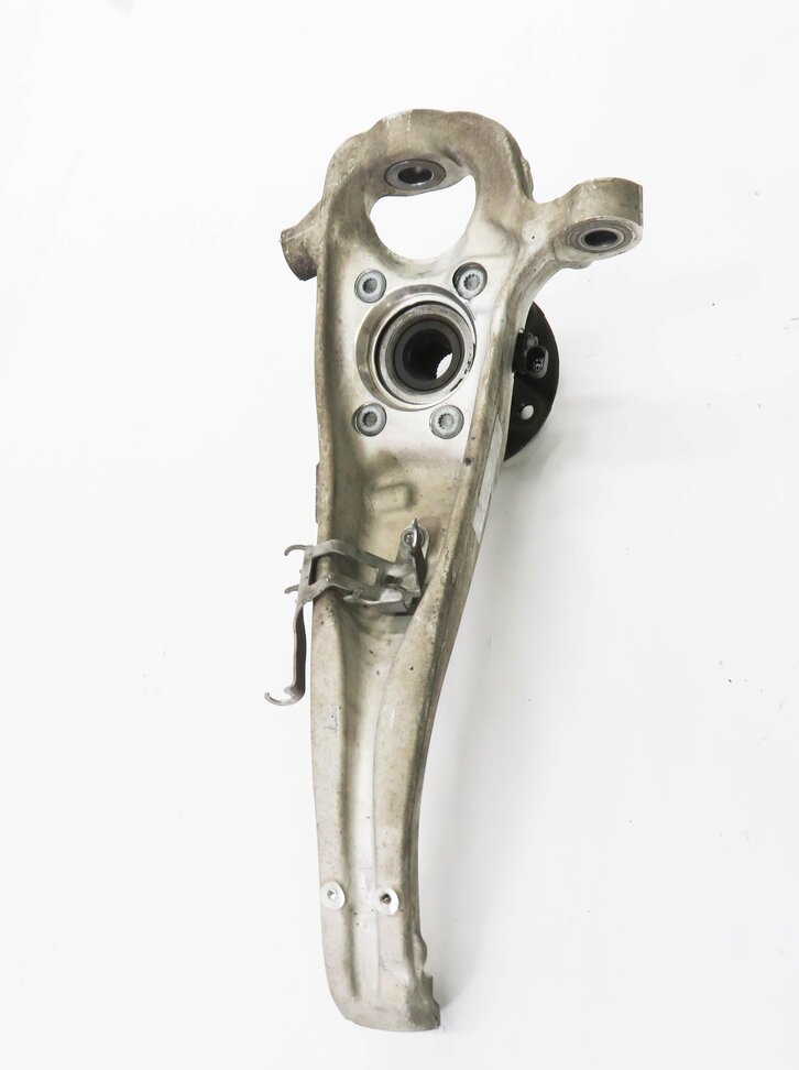 Thumbnail 3: 2011-2018 PORSCHE CAYENNE (958) LEFT FRONT DRIVER SPINDLE KNUCKLE WHEEL HUB