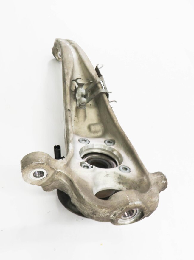 Thumbnail 4: 2011-2018 PORSCHE CAYENNE (958) LEFT FRONT DRIVER SPINDLE KNUCKLE WHEEL HUB