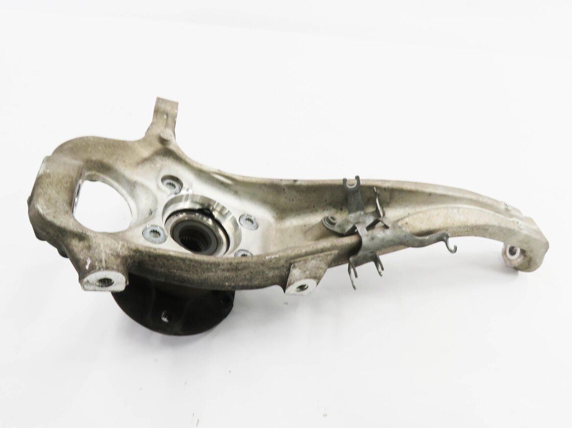 Thumbnail 5: 2011-2018 PORSCHE CAYENNE (958) LEFT FRONT DRIVER SPINDLE KNUCKLE WHEEL HUB