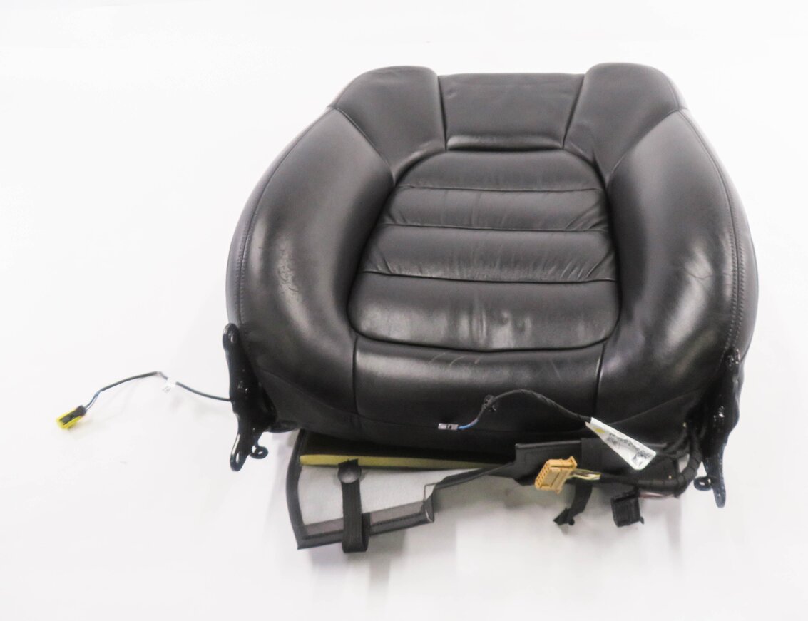 Thumbnail 2: 2011 PORSCHE CAYENNE (958) LEFT DRIVER UPPER TOP HEATED SEAT CUSHION (BLACK)