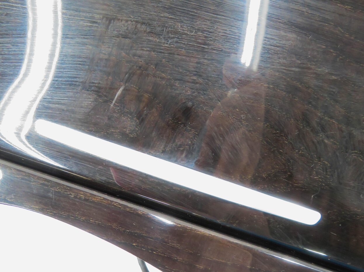 Thumbnail 3: 2012 BMW 528i (F10) DASH DOOR CONSOLE (BLACK ASH WOOD) TRIM PANEL SET-7