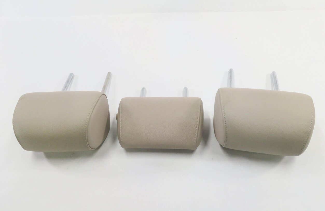 Thumbnail 5: 2012 BMW 528i (F10) REAR SEAT HEADREST SET-3 (OYSTER DAKOTA LEATHER LCCX)