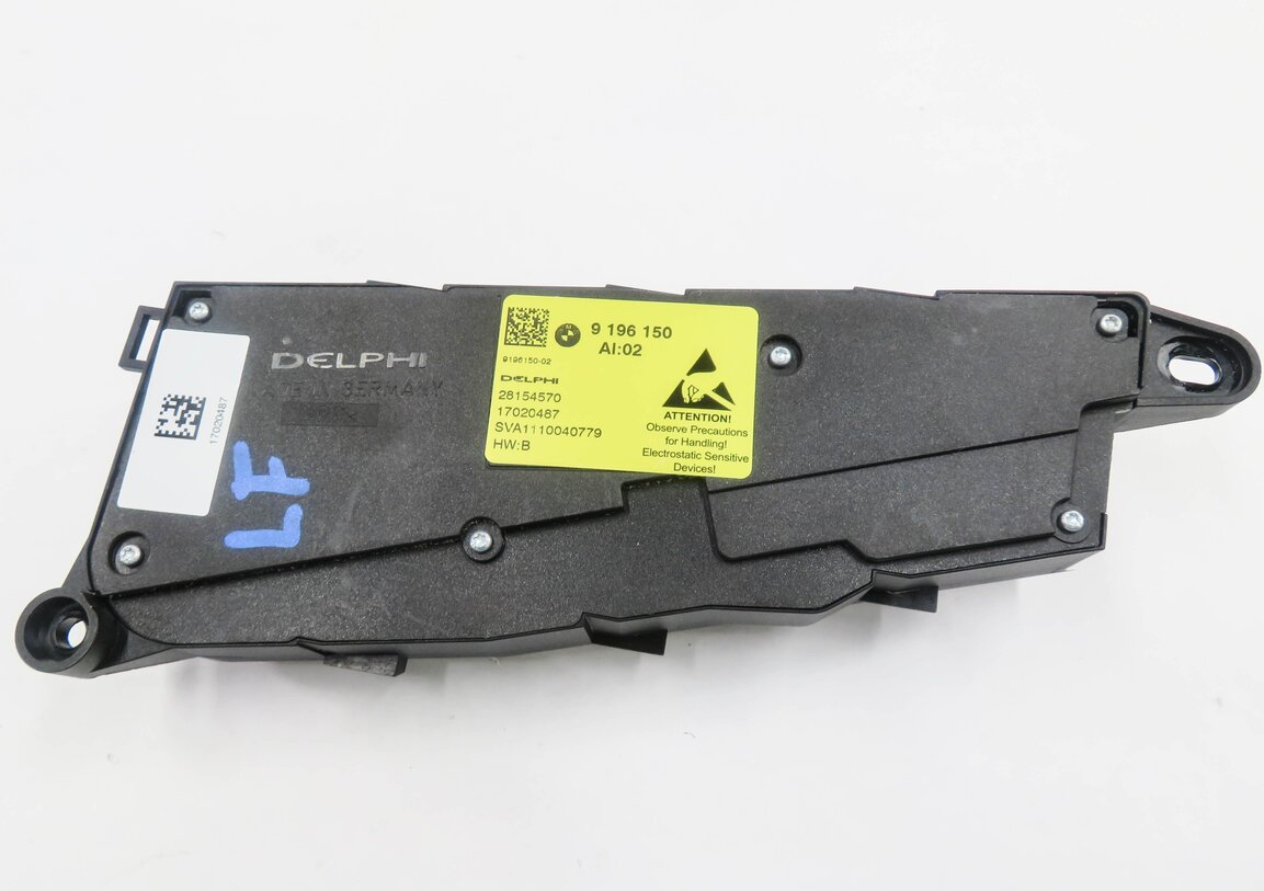 Thumbnail 8: 2012 BMW 528i (F10) LEFT FRONT DRIVER MEMORY SEAT ADJUSTMENT SWITCH