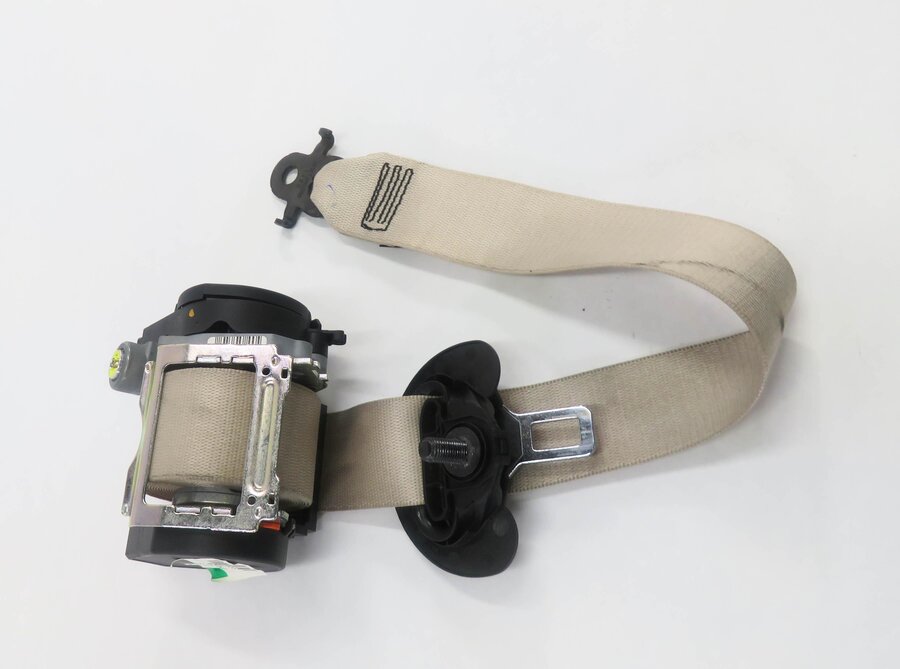 Thumbnail 3: 2012 BMW 528i 535i 550i M5 (F10) RIGHT FRONT PASSENGER SEATBELT RETRACTOR OYSTER