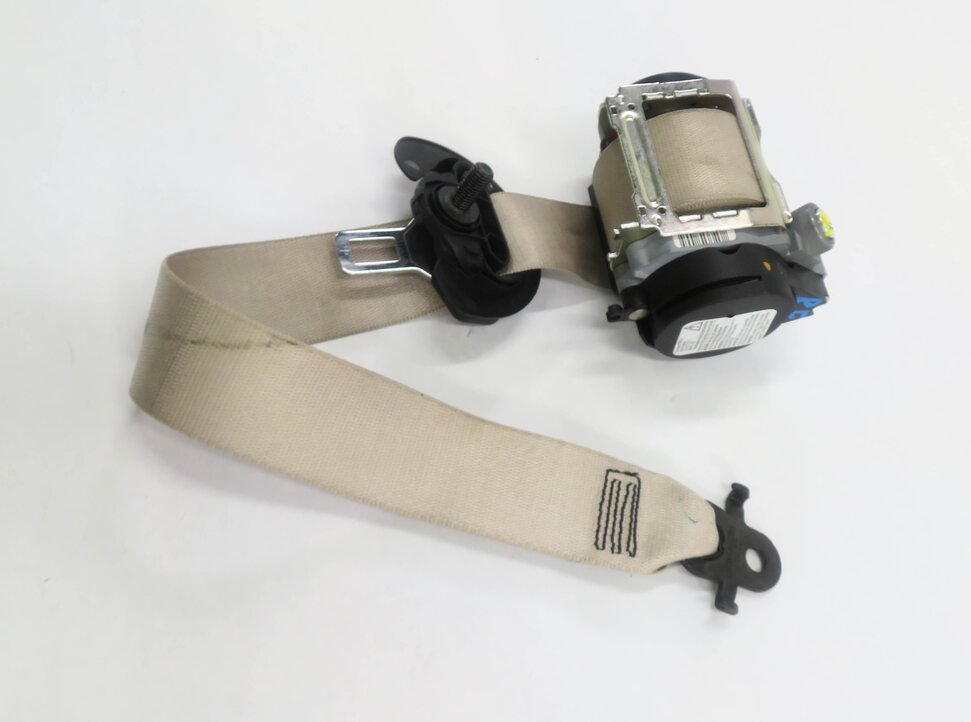 Thumbnail 4: 2012 BMW 528i 535i 550i M5 (F10) RIGHT FRONT PASSENGER SEATBELT RETRACTOR OYSTER