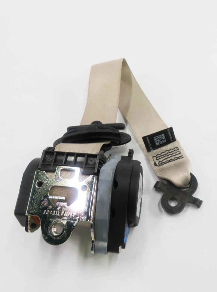 Thumbnail 5: 2012 BMW 528i 535i 550i M5 (F10) RIGHT FRONT PASSENGER SEATBELT RETRACTOR OYSTER