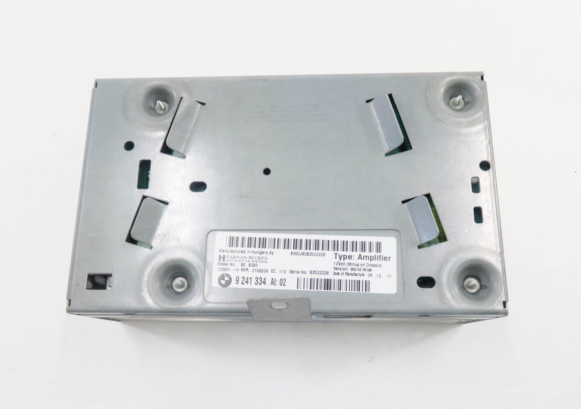 Thumbnail 5: 11-13 BMW 528i 535i 550i (F10) RADIO STEREO AUDIO AMP AMPLIFIER (HARMAN BECKER)