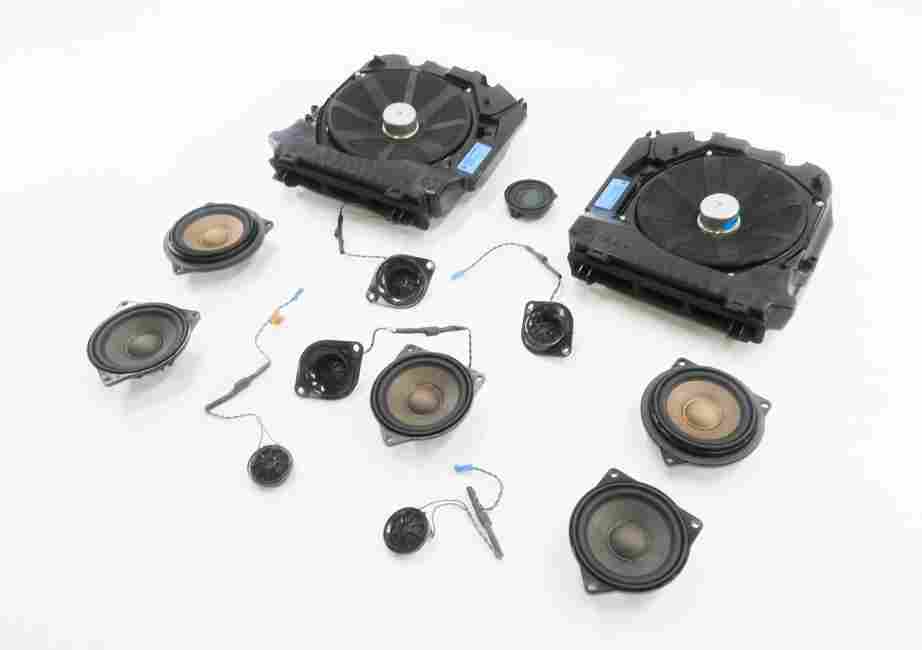 2012 BMW 528i (F10) HiFi AUDIO SUB SUBWOOFER TWEETER SPEAKER SET-13