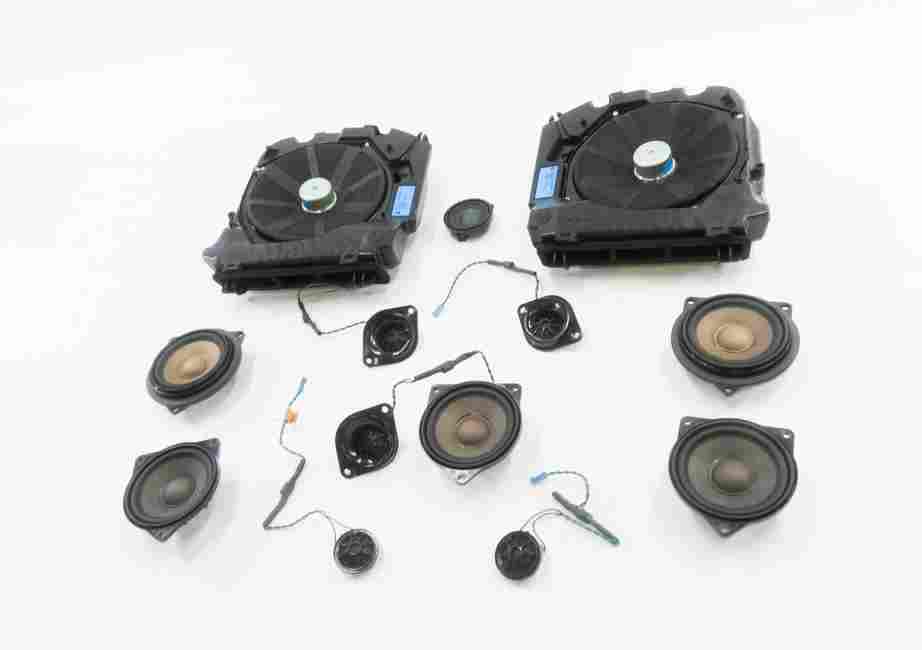 Thumbnail 2: 2012 BMW 528i (F10) HiFi AUDIO SUB SUBWOOFER TWEETER SPEAKER SET-13