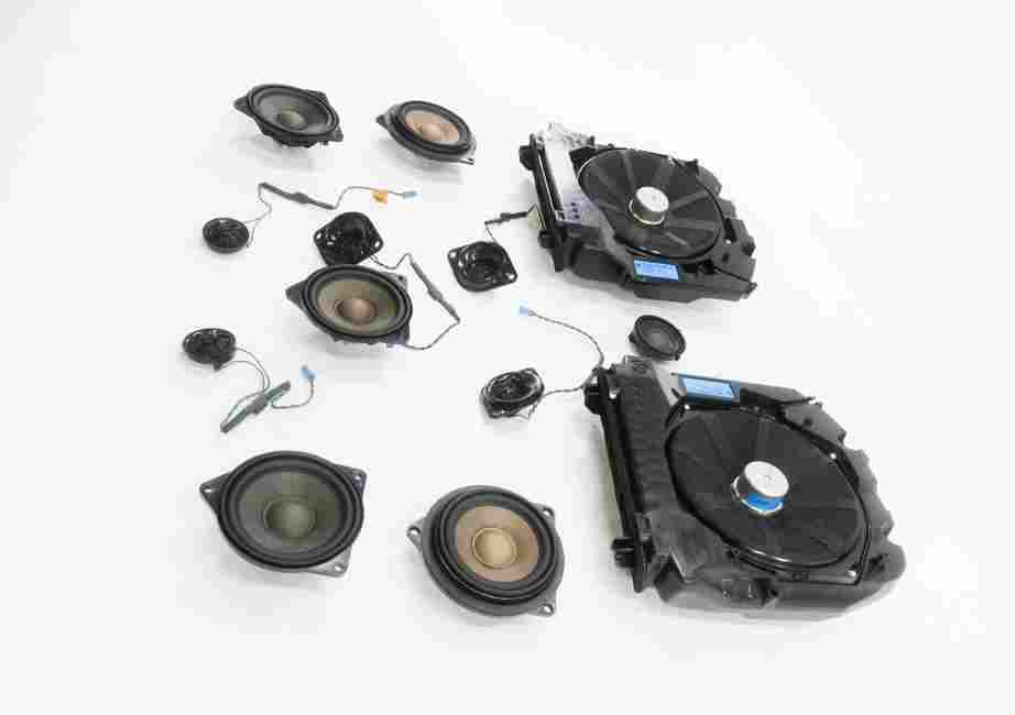 Thumbnail 3: 2012 BMW 528i (F10) HiFi AUDIO SUB SUBWOOFER TWEETER SPEAKER SET-13