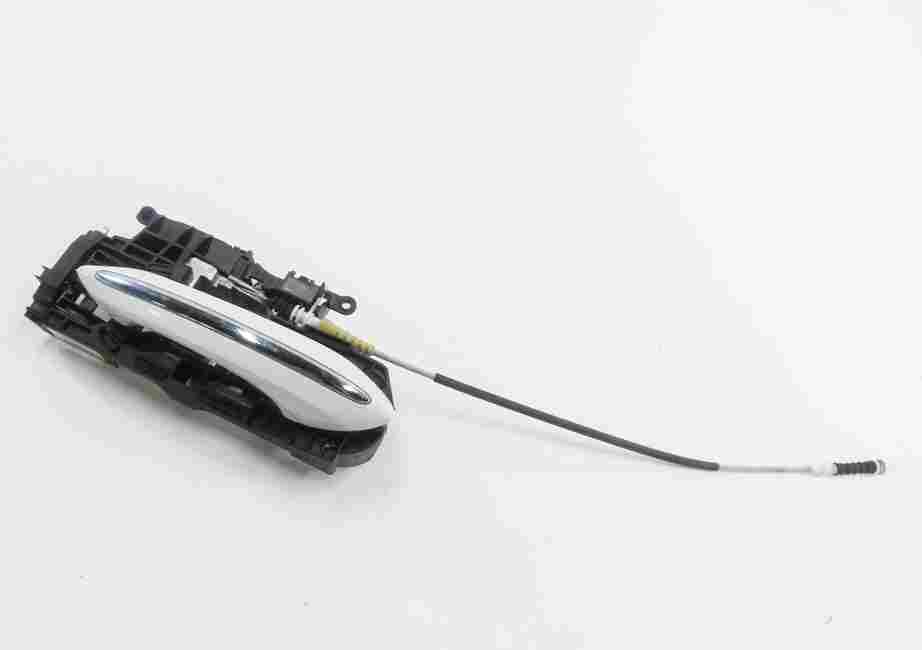 2011-2016 BMW 528i 535i 550i M5 (F10) RIGHT FRONT PASSENGER DOOR HANDLE (WHITE)
