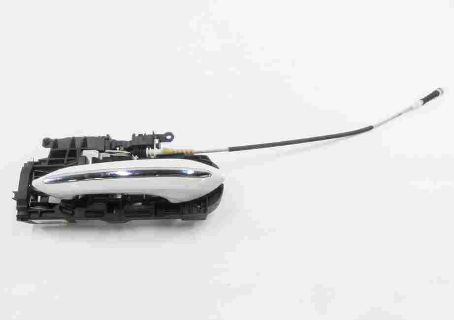 Thumbnail 2: 2011-2016 BMW 528i 535i 550i M5 (F10) RIGHT FRONT PASSENGER DOOR HANDLE (WHITE)