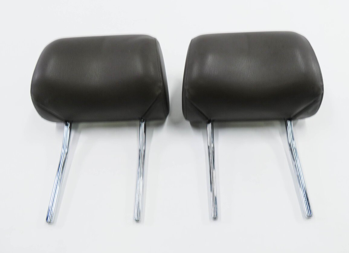 Thumbnail 2: 2014 AUDI Q7 (4L) FRONT SEAT HEADREST SET-2 (ESPRESSO BROWN LEATHER)