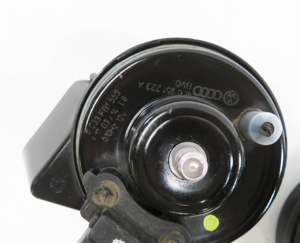 Thumbnail 6: 2007-2015 AUDI Q7 R8 (4L 4S) HIGH & LOW TONE HORN SET-2
