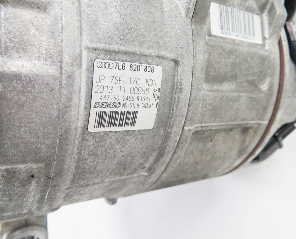 Thumbnail 7: 2011-2015 AUDI Q7 (4L) 3.0L DIESEL ENGINE - A/C AIR CONDITIONING COMPRESSOR PUMP