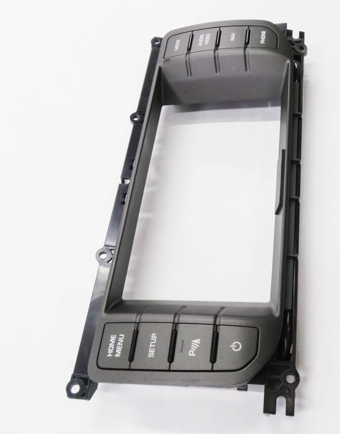 Thumbnail 4: 12-15 RANGE ROVER EVOQUE (L538) RADIO STEREO NAVIGATION SWITCH PANEL SCREEN TRIM