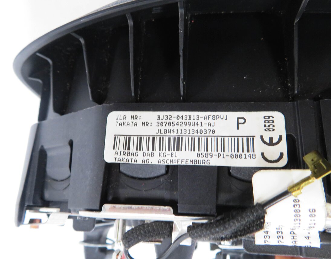 Thumbnail 7: 2012-2013 RANGE ROVER EVOQUE (L538) LEFT DRIVER STEERING WHEEL AIRBAG AIR BAG