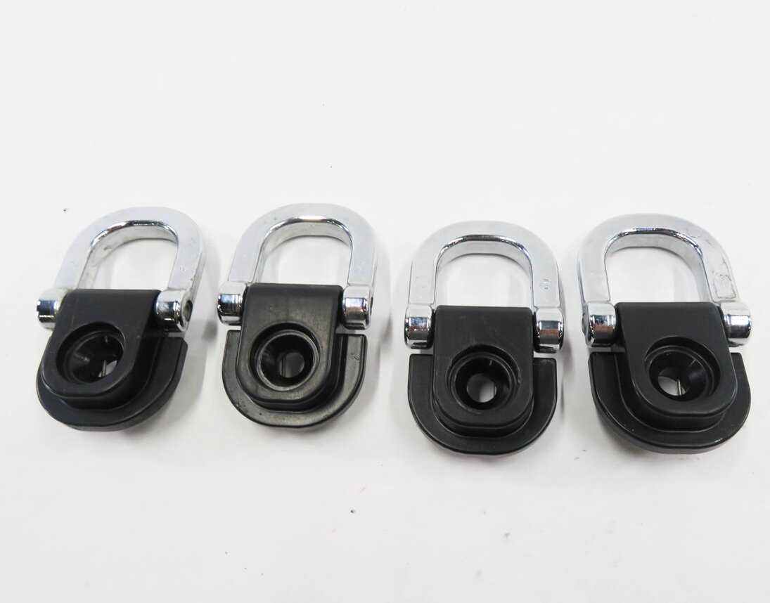 Thumbnail 5: 2013 RANGE ROVER EVOQUE (L538) REAR CARGO TIE DOWN HOOK BUCKLE SET-4