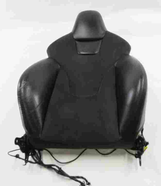 Thumbnail 2: 13-16 AUDI S4 (B8 8K) PASSENGER UPPER TOP HEATED SEAT CUSHION (BLACK ALCANTARA)