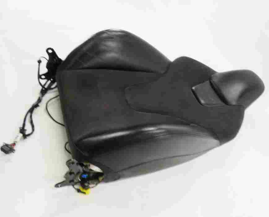 Thumbnail 3: 13-16 AUDI S4 (B8 8K) PASSENGER UPPER TOP HEATED SEAT CUSHION (BLACK ALCANTARA)