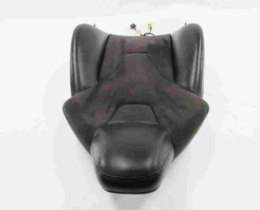 Thumbnail 5: 13-16 AUDI S4 (B8 8K) PASSENGER UPPER TOP HEATED SEAT CUSHION (BLACK ALCANTARA)