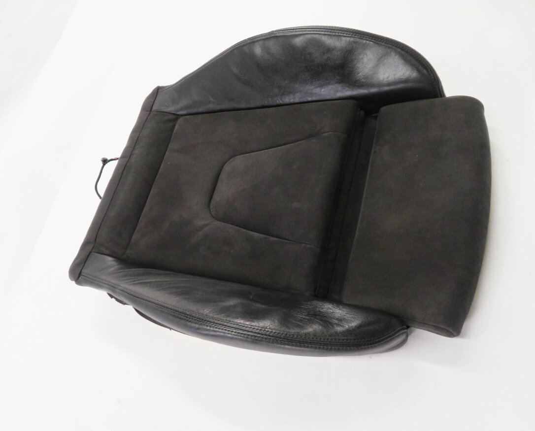 Thumbnail 2: 13-16 AUDI S4 (B8 8K) PASSENGER - BOTTOM HEATED SEAT CUSHION (BLACK ALCANTARA)