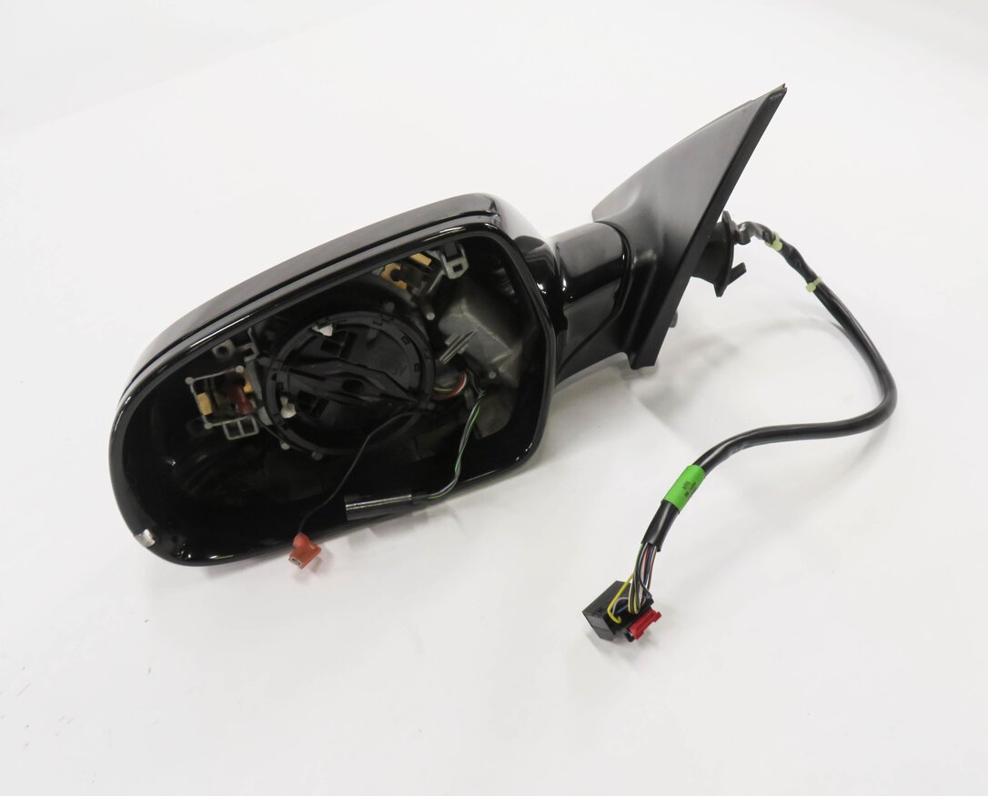 2015 AUDI S4 (B8 8K) LEFT - HEATED MEMORY AUTODIM DOOR MIRROR (MYTHICAL BLACK)