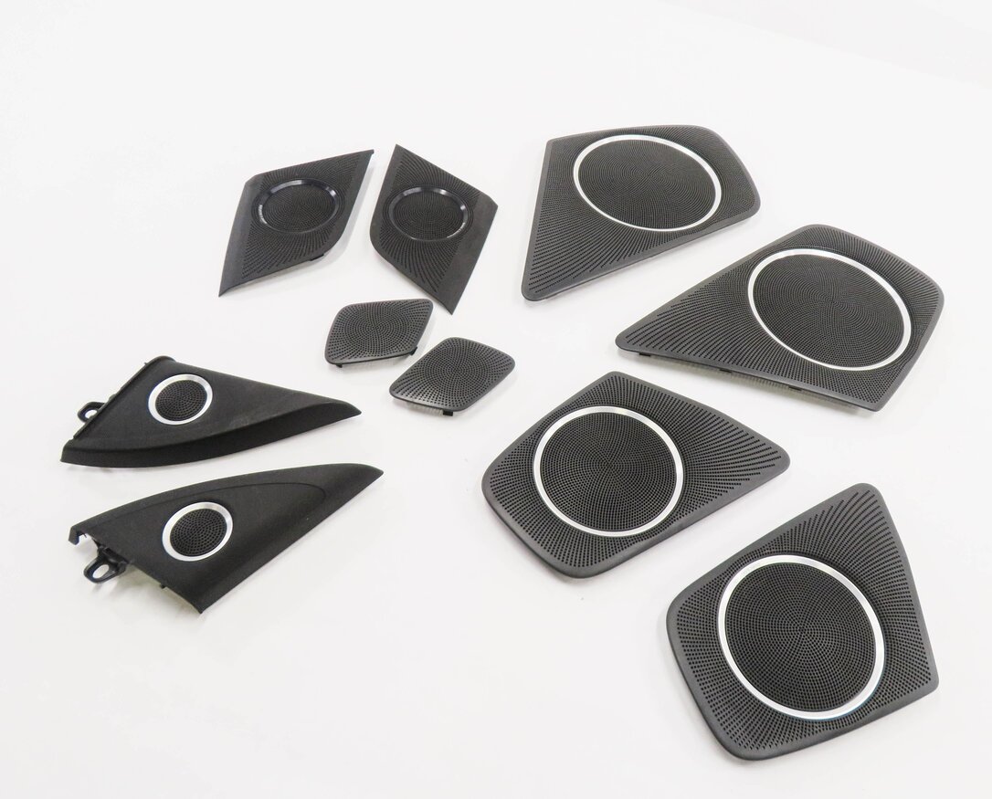 Thumbnail 2: 2015 AUDI S4 (B8 8K) BANG & OLUFSEN SPEAKER GRILLE TRIM PANEL SET-10