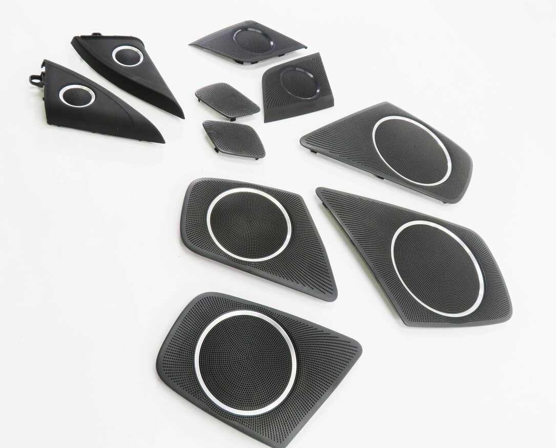 Thumbnail 4: 2015 AUDI S4 (B8 8K) BANG & OLUFSEN SPEAKER GRILLE TRIM PANEL SET-10