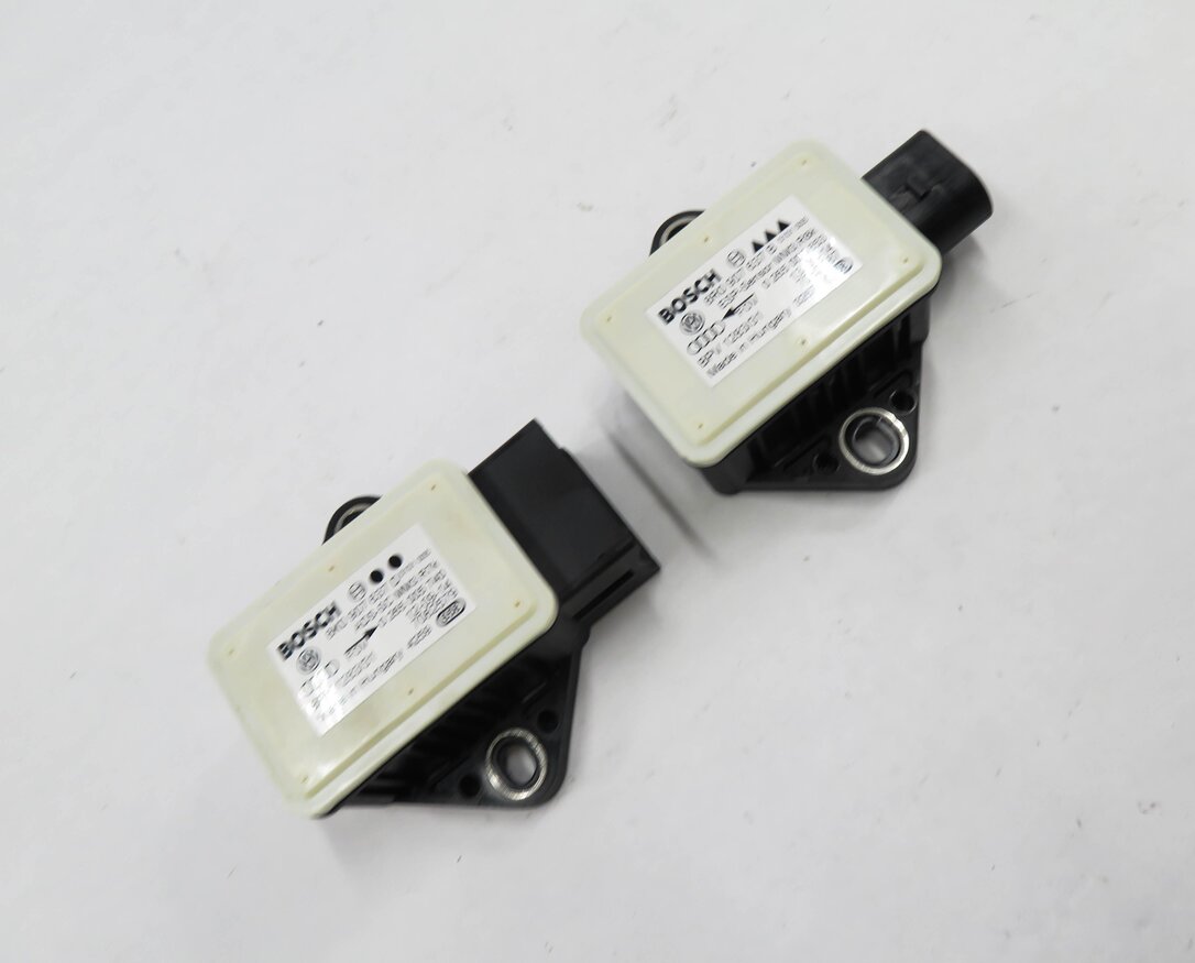2015 AUDI S4 (B8 8K) ESP YAW SPEED ACCELERATION ROTATION STABILITY SENSOR SET-2