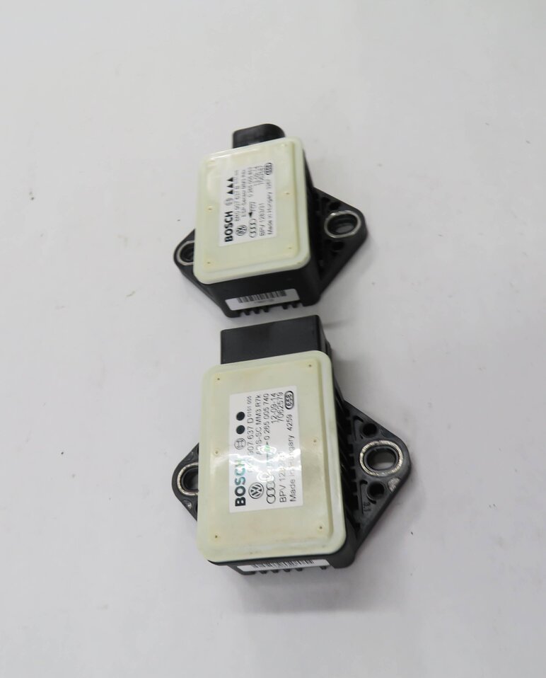 Thumbnail 3: 2015 AUDI S4 (B8 8K) ESP YAW SPEED ACCELERATION ROTATION STABILITY SENSOR SET-2
