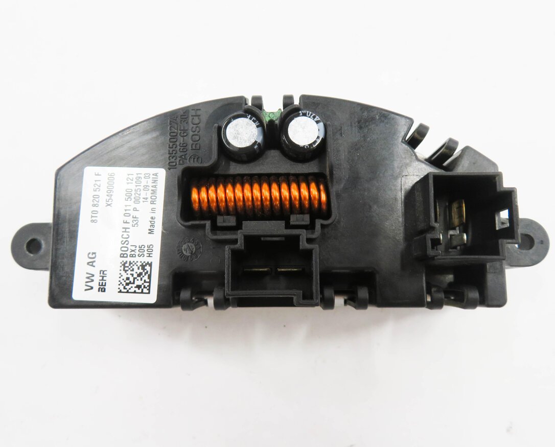 Thumbnail 5: 2015 AUDI S4 (B8 8K) FRONT HEATER A/C BLOWER FAN MOTOR SPEED RESISTOR