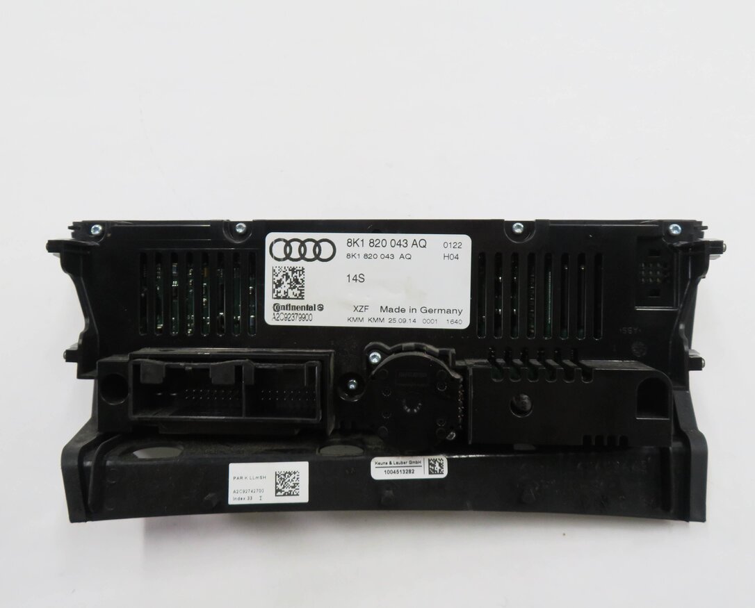Thumbnail 7: 13-17 AUDI A4 S4 A5 S5 RS5 Q5 SQ5 (B8 8K 8T 8R) HEATER A/C TEMPERATURE CONTROL