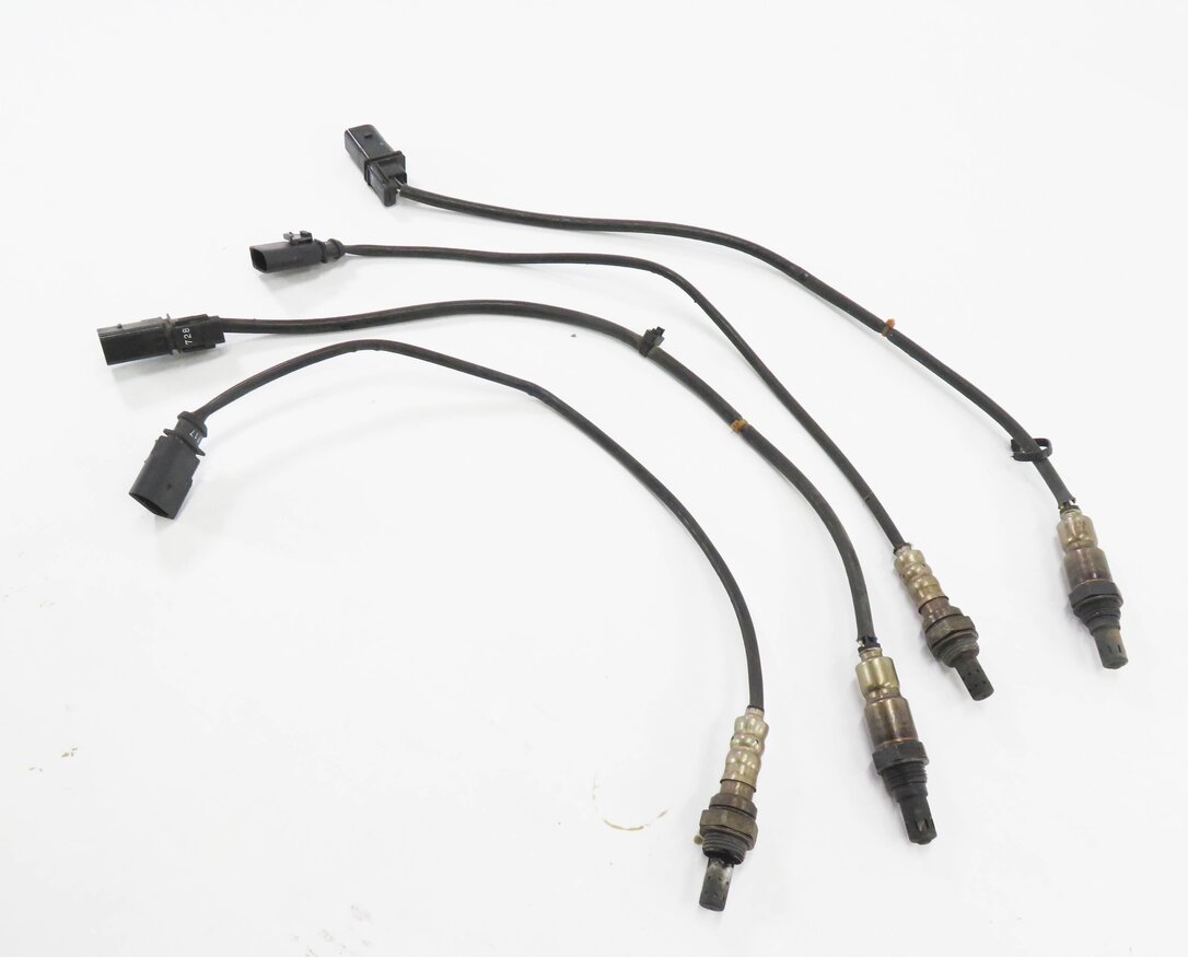 2015 AUDI S4 (B8 8K) 3.0L CTUB PRE / POST CAT O2 OXYGEN LAMBDA PROBE SENOSR SET