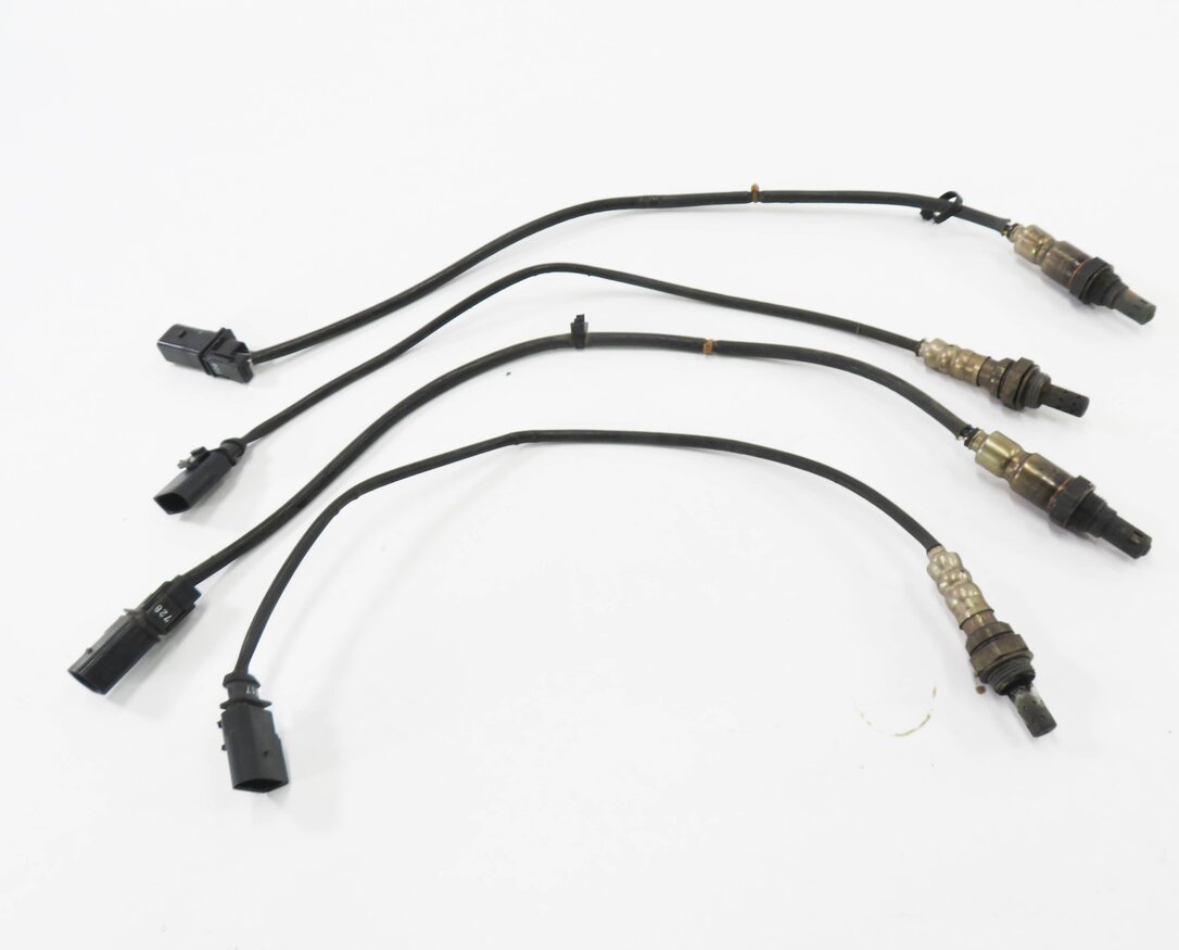 Thumbnail 2: 2015 AUDI S4 (B8 8K) 3.0L CTUB PRE / POST CAT O2 OXYGEN LAMBDA PROBE SENOSR SET