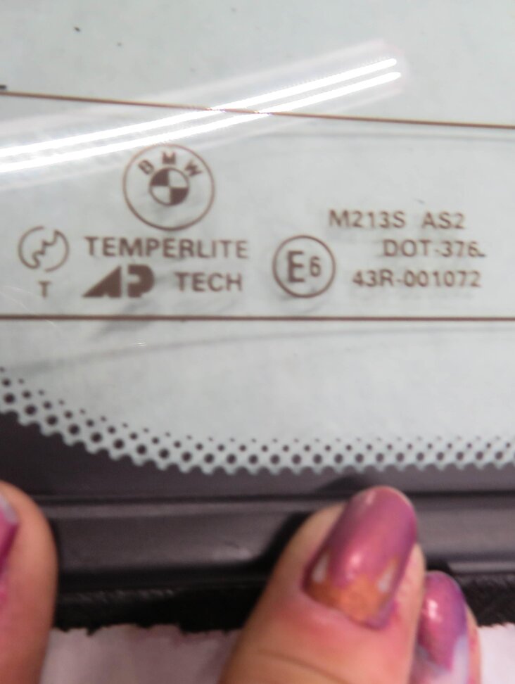 Thumbnail 8: 2003-2008 BMW Z4 (E85) ROADSTER - REAR CONVERTIBLE TOP BACK HEATED GLASS WINDOW
