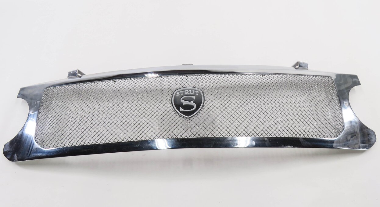 Thumbnail 9: 2007 RANGE ROVER (L322) STRUT HOOD FENDER STAINLESS STEEL GRILLE TRIM SET-5