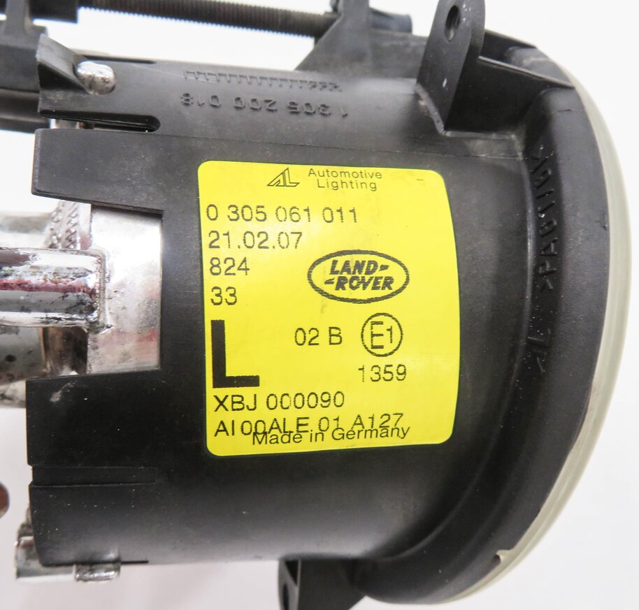 Thumbnail 6: 2005-2009 LR3 / RANGE ROVER SPORT (L320 L322) LEFT DRIVER FOGLIGHT LIGHT LAMP