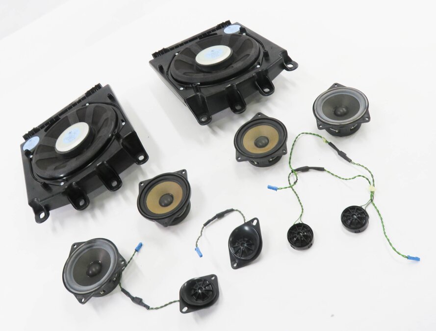 2008 BMW 535i (E60) RADIO STEREO SUB SUBWOOFER TWEETER SPEAKER SET-10