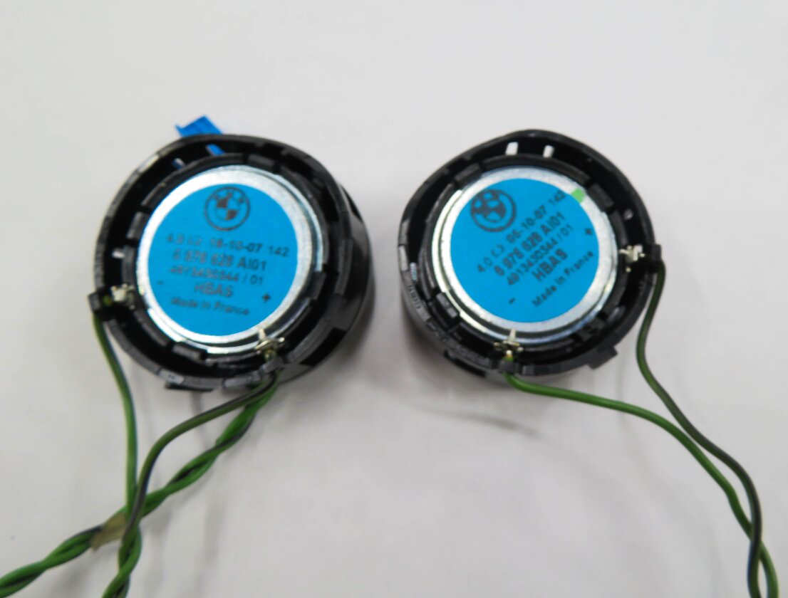 Thumbnail 11: 2008 BMW 535i (E60) RADIO STEREO SUB SUBWOOFER TWEETER SPEAKER SET-10