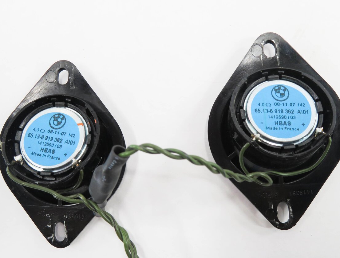 Thumbnail 13: 2008 BMW 535i (E60) RADIO STEREO SUB SUBWOOFER TWEETER SPEAKER SET-10