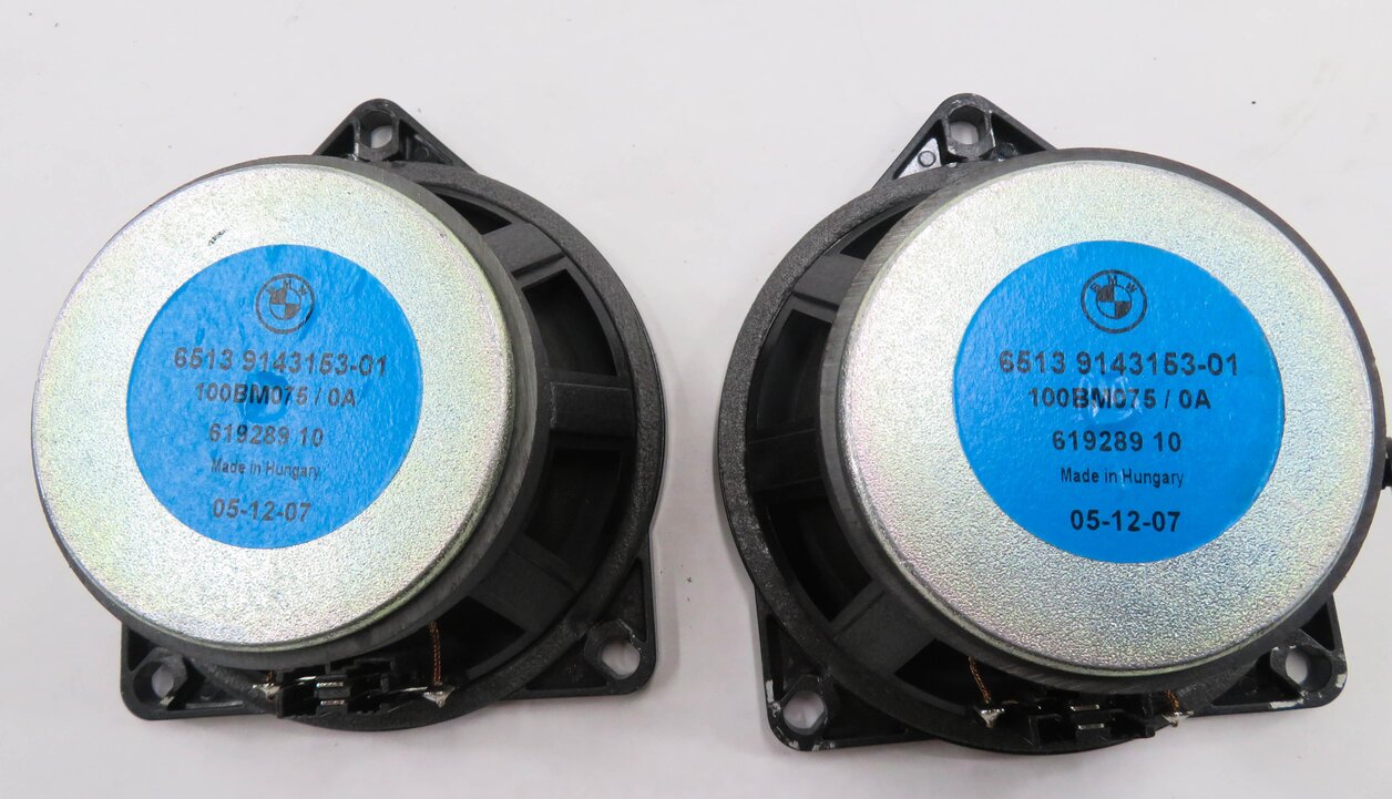 Thumbnail 14: 2008 BMW 535i (E60) RADIO STEREO SUB SUBWOOFER TWEETER SPEAKER SET-10