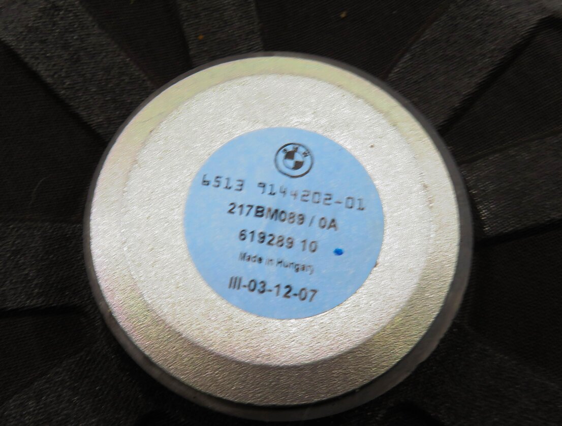 Thumbnail 16: 2008 BMW 535i (E60) RADIO STEREO SUB SUBWOOFER TWEETER SPEAKER SET-10