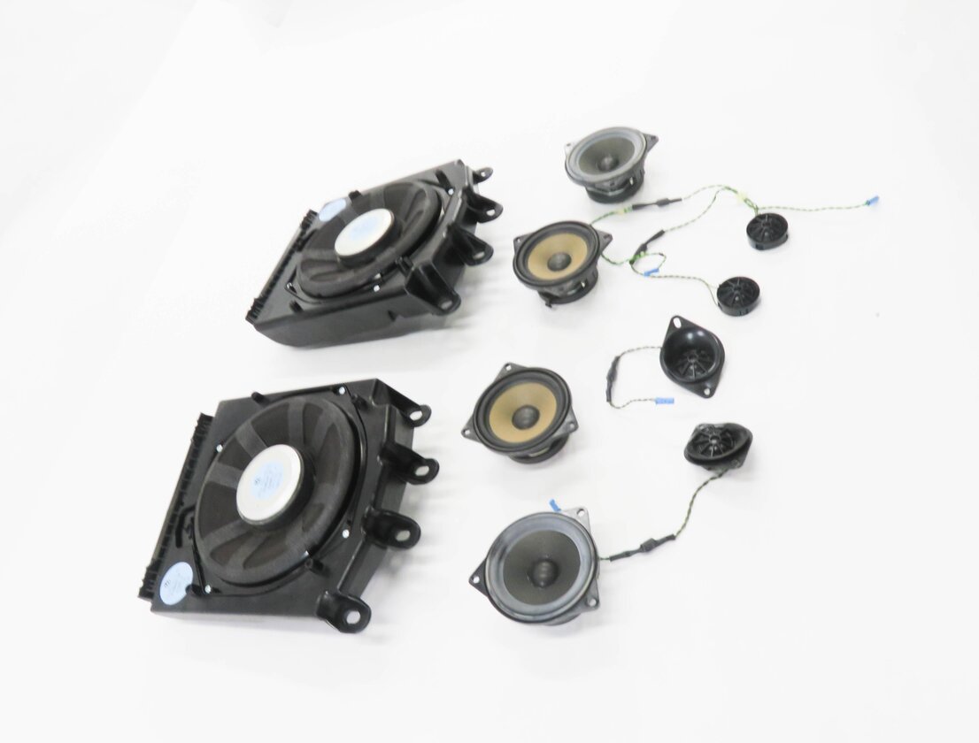 Thumbnail 3: 2008 BMW 535i (E60) RADIO STEREO SUB SUBWOOFER TWEETER SPEAKER SET-10