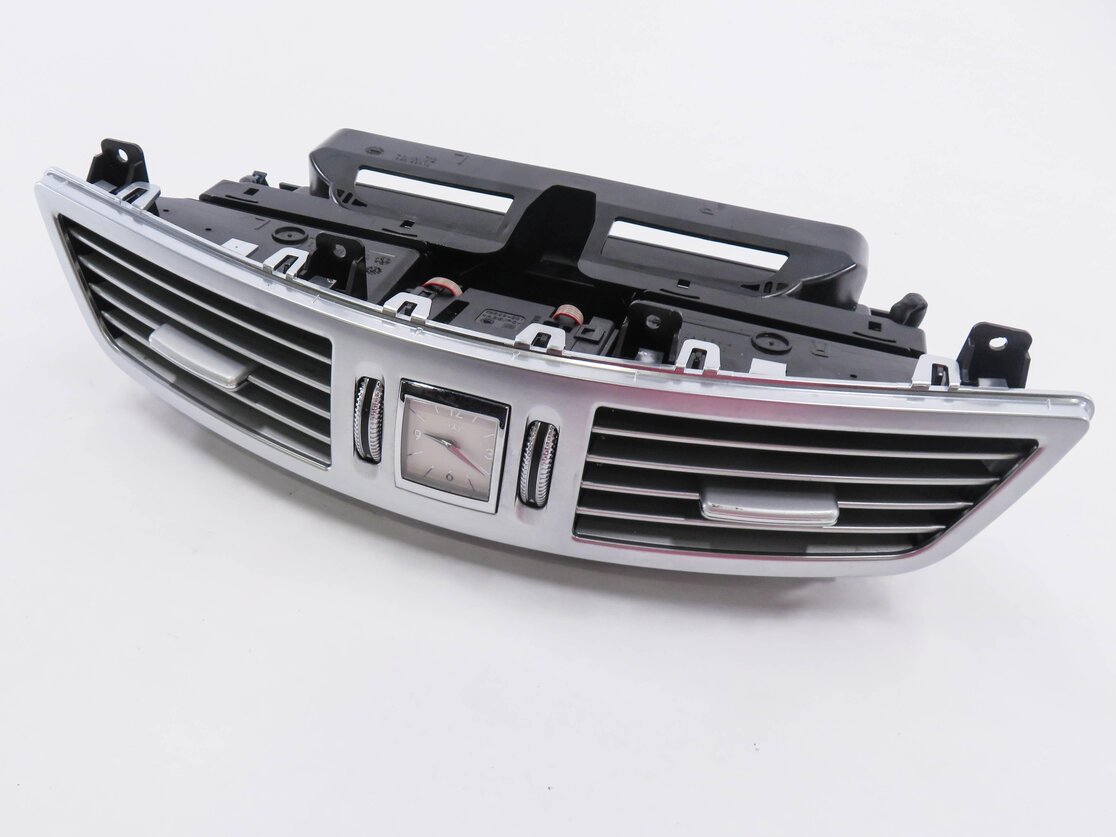 2012 MERCEDES S550 (W221) CENTER DASH HEATER A/C AIR VENT w/ CLOCK
