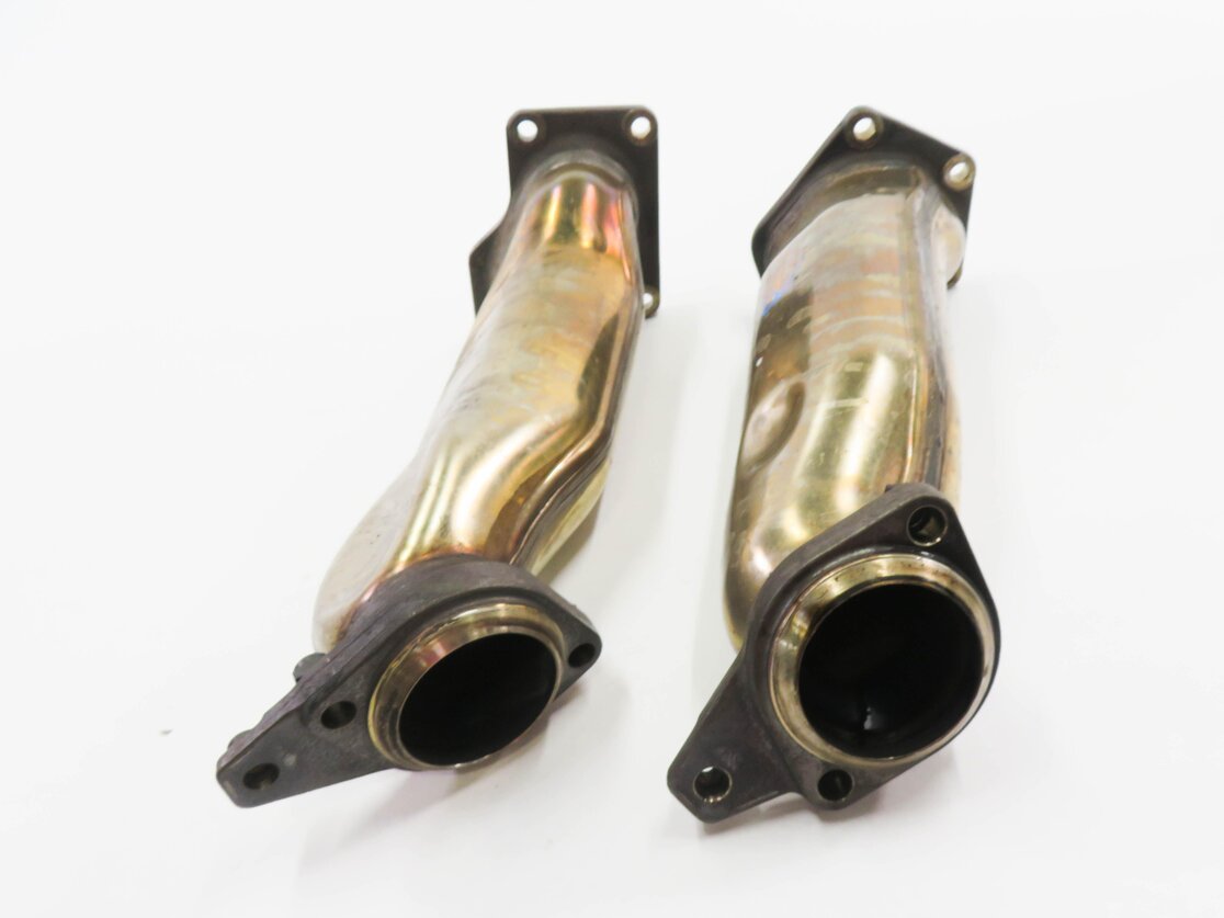 Thumbnail 2: 2012 MERCEDES S550 (W221) 4.6L M278 TWIN TURBO ENGINE - EXHAUST MANIFOLD SET-2