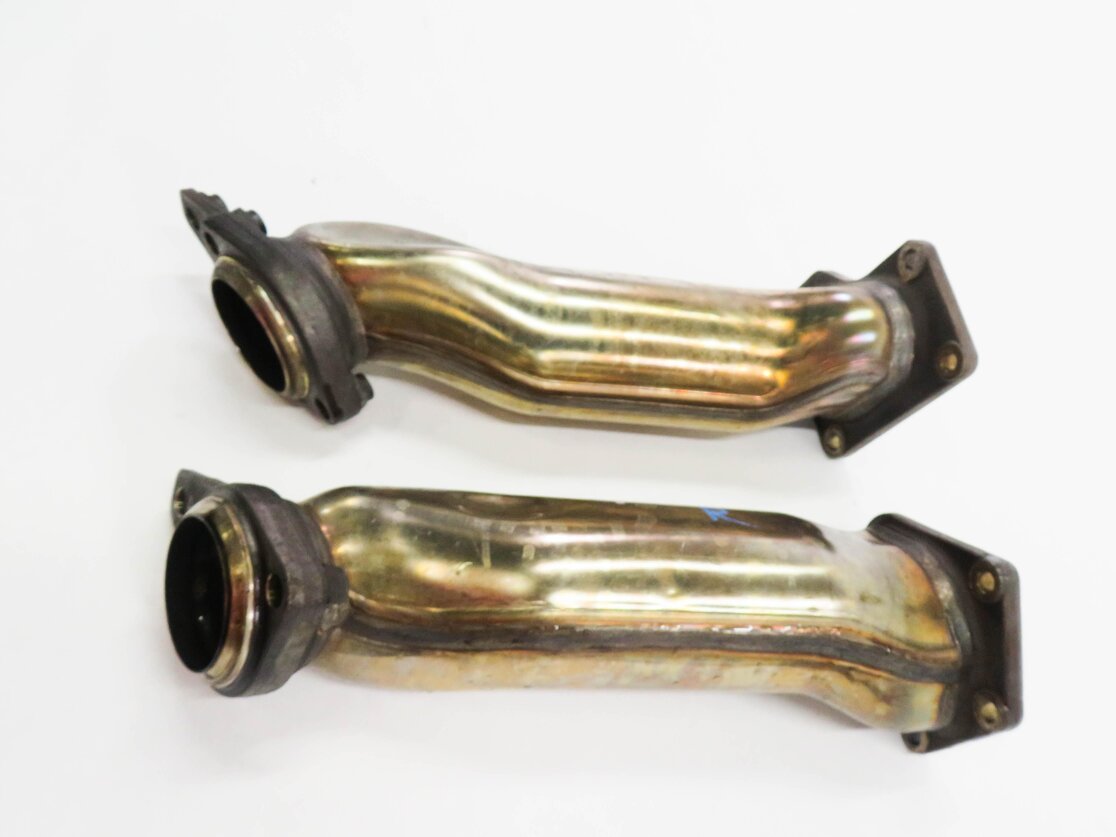 Thumbnail 3: 2012 MERCEDES S550 (W221) 4.6L M278 TWIN TURBO ENGINE - EXHAUST MANIFOLD SET-2